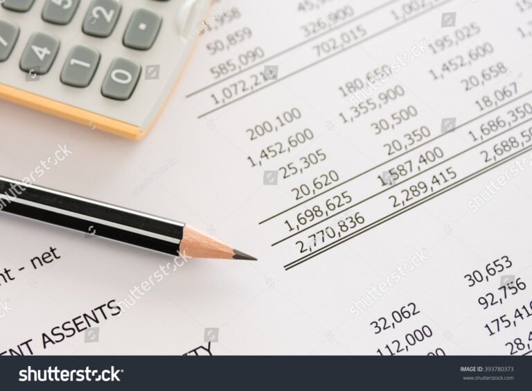 Che Cosa Significa Saldo Contabile E Come Si Calcola Correttamente 15 bilancio contabile con calcolatrice e penna
