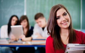 classe di studenti che imparano il tedesco