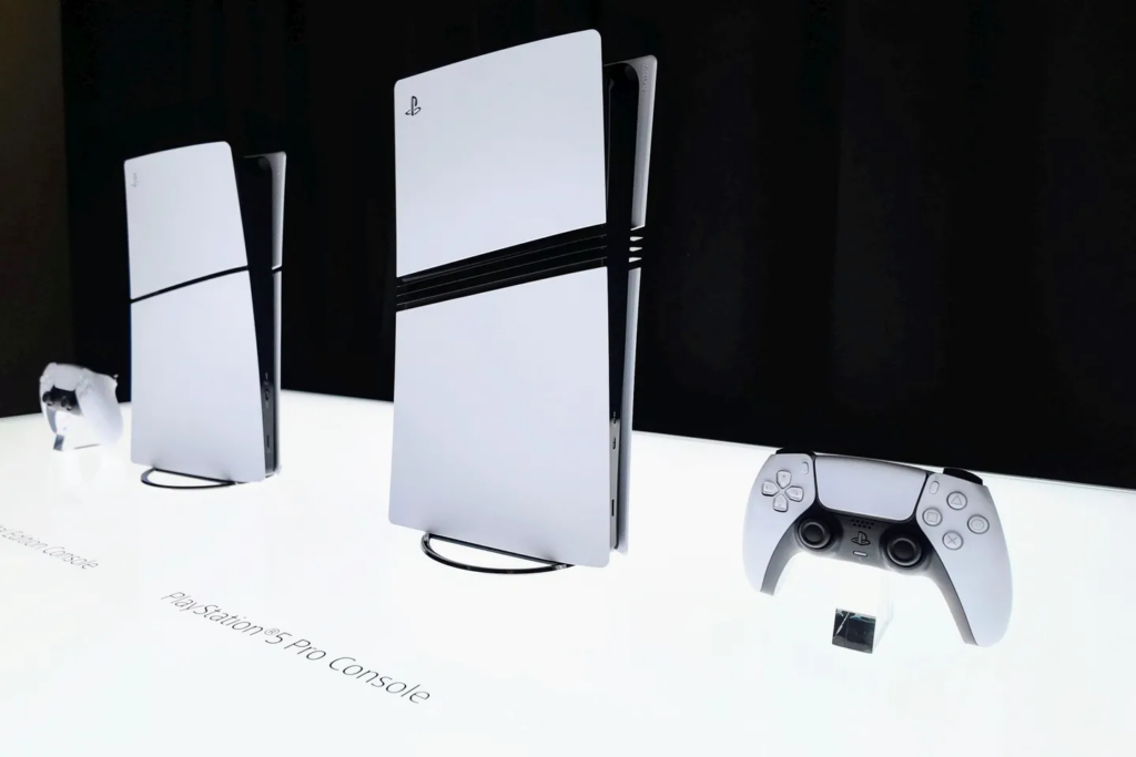 console playstation diverse modelli confronto esposizione