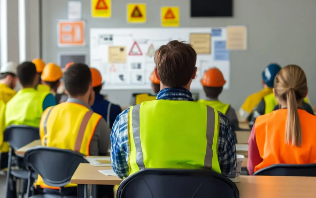 formazione sicurezza sul lavoro aula con discenti