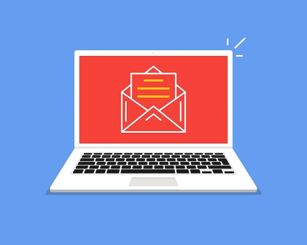 Come Fare Una Mail PEC: Quali Sono i Passaggi Essenziali 2 immagine di computer con schermata email aperta