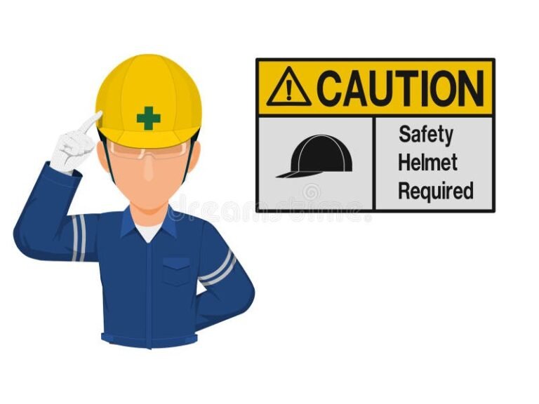 Quali Sono i Rischi Più Alti nella Sicurezza sul Lavoro 26 lavoratori con caschi e segnaletica sicurezza 1