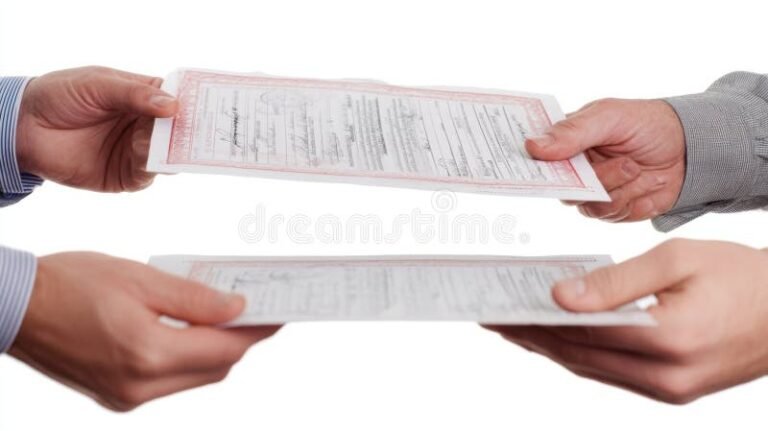 Quali Documenti Sono Necessari Per Una Separazione Giudiziale 11 mani che scambiano documenti legali ufficiali