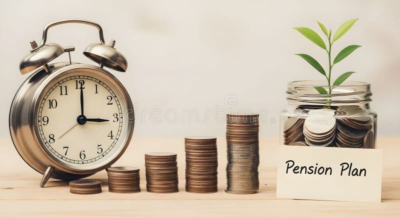 Come Posso Andare In Pensione Prima Rispetto Alle Normative Attuali 2 orologio con monete e fogli pensione