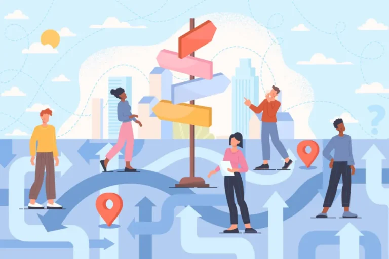 persona che esplora diverse opzioni lavorative