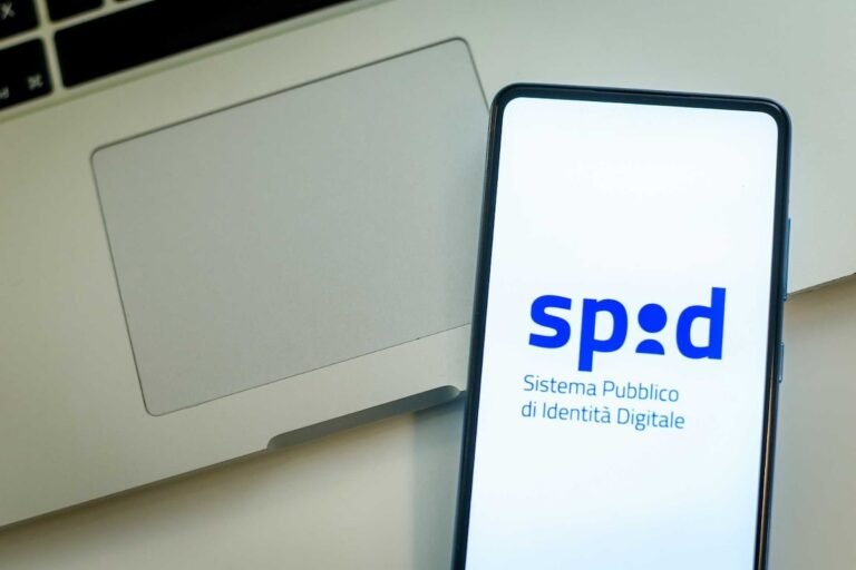 Come Fare Una Richiesta Di Visura Camerale Con SPID Online 40 persona che usa computer con spid acceso