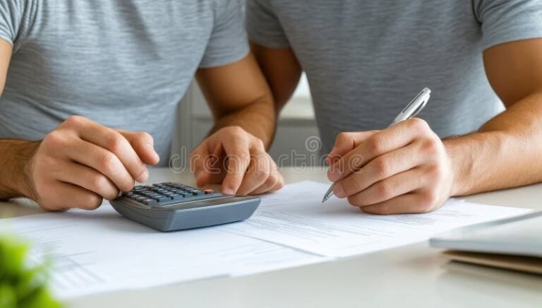 persone che firmano documenti finanziari insieme