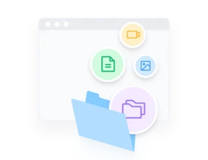 professionista che carica documenti digitali sicuri
