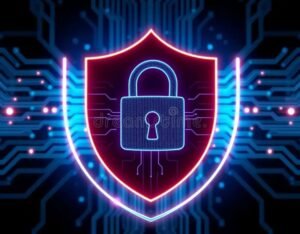scudo protettivo con lucchetto digitale