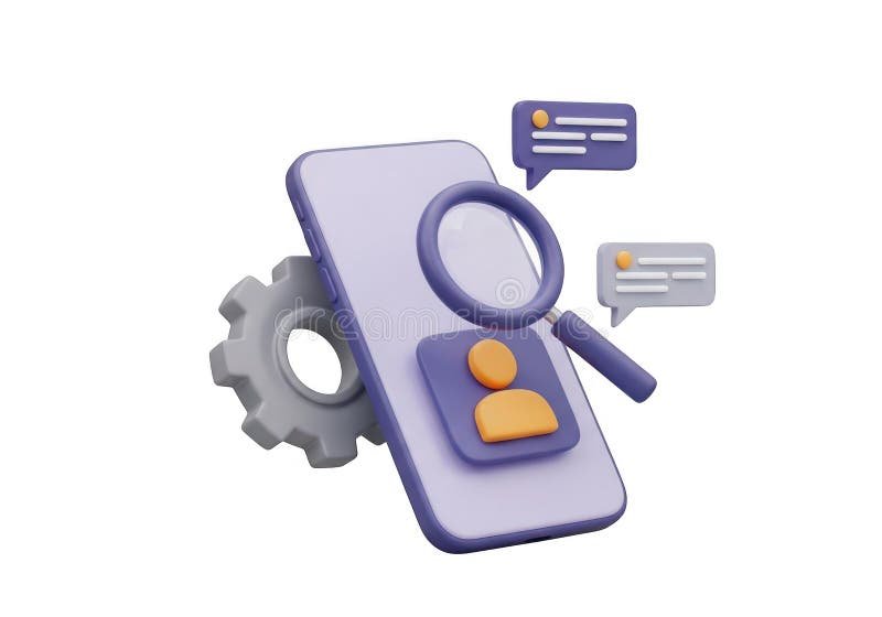 telefono lente dingrandimento dati digitali ricerca