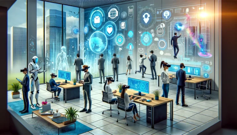 Come Funziona Una Residenza Virtuale E Quali Vantaggi Offre 16 ufficio virtuale moderno con dispositivi digitali